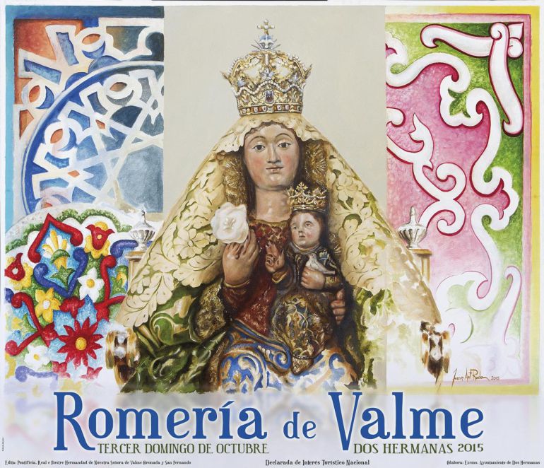 Cartel anunciador de la Romería de Valme 2015