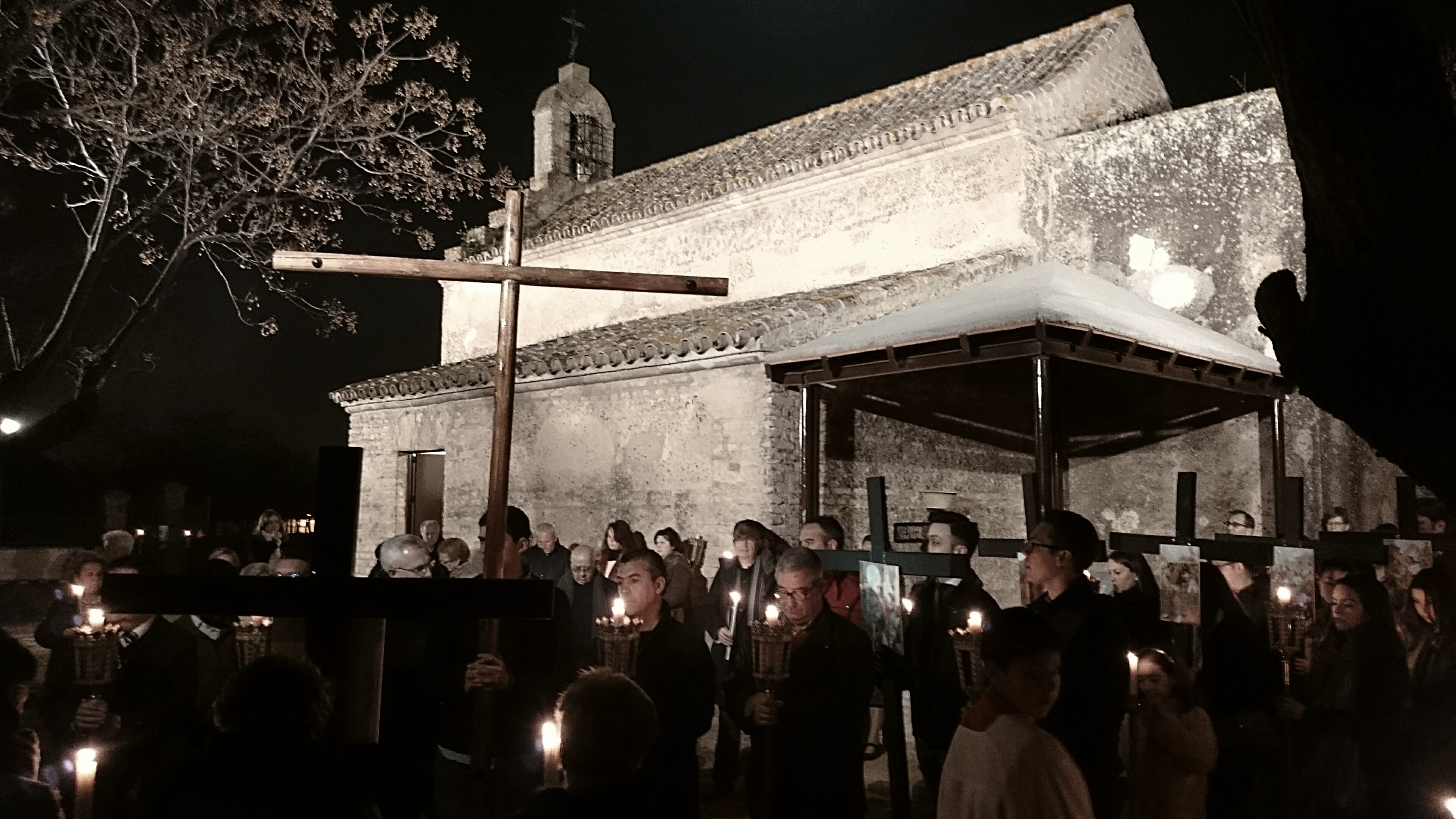 Se celebró, por segundo año consecutivo, el piadoso Vía-Crucis en la Ermita de la Virgen de Valme